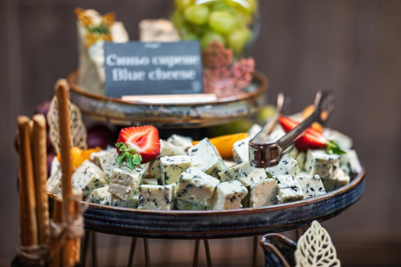 Voya Beach Resort Sveti Vlas Dış mekan fotoğraf Stilton cheese